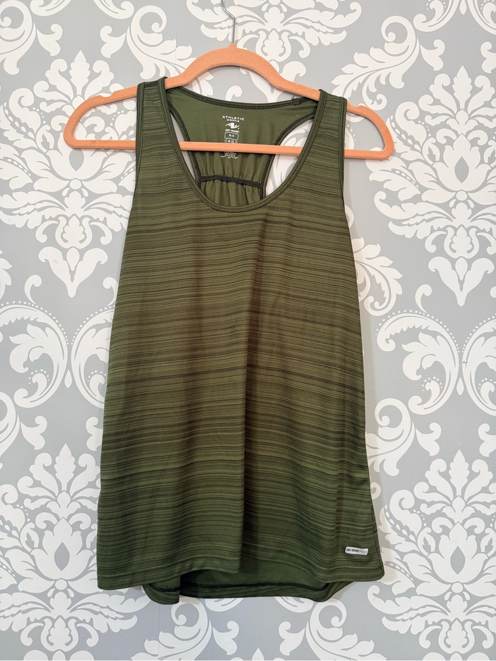 💫10/$25 • Athletic Works Olive Green Racerback Tank Top